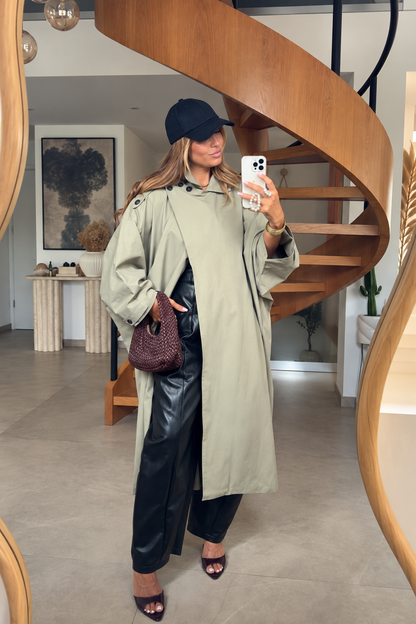 TRENCH PIERRE GREEN25 – PARISIAN STYLE