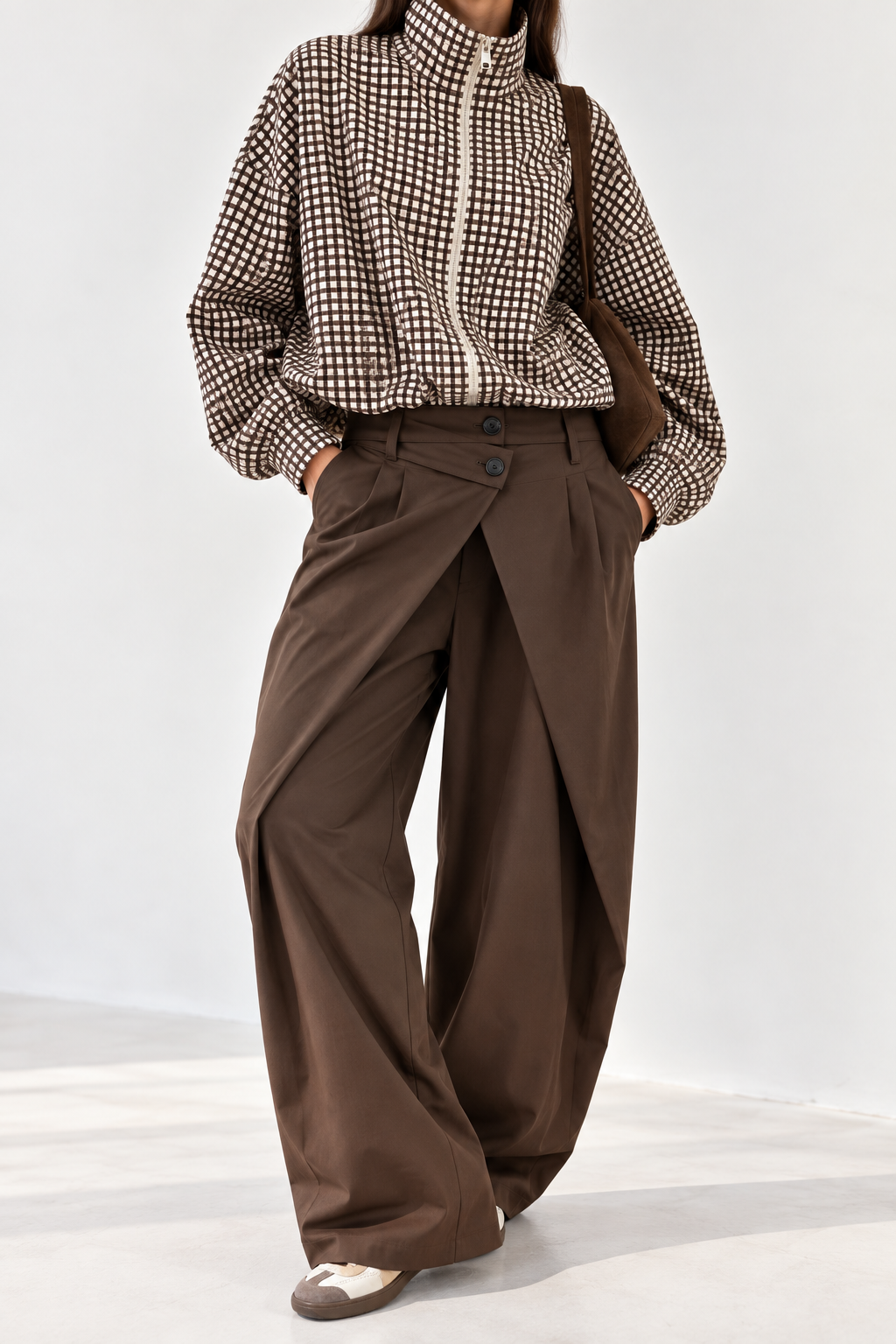 PANTALON CACHE-COEUR CHOCO 81550
