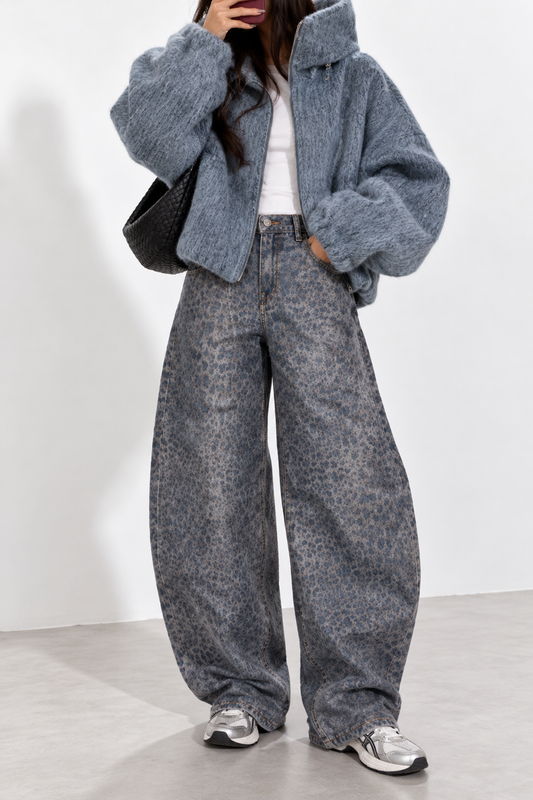 JEAN LEOPARD WILD P16669