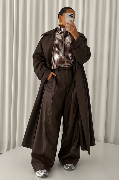 PANTALON SIMILI 1022 CHOCO