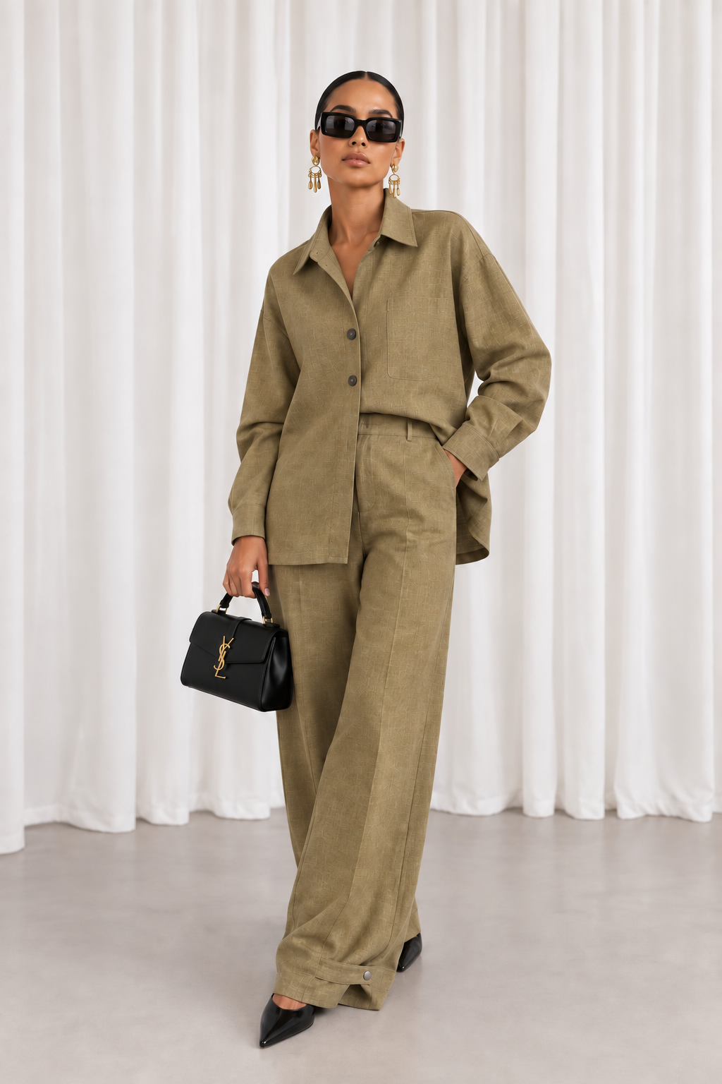PANTALON JAUNE SAUGE CYPTN093