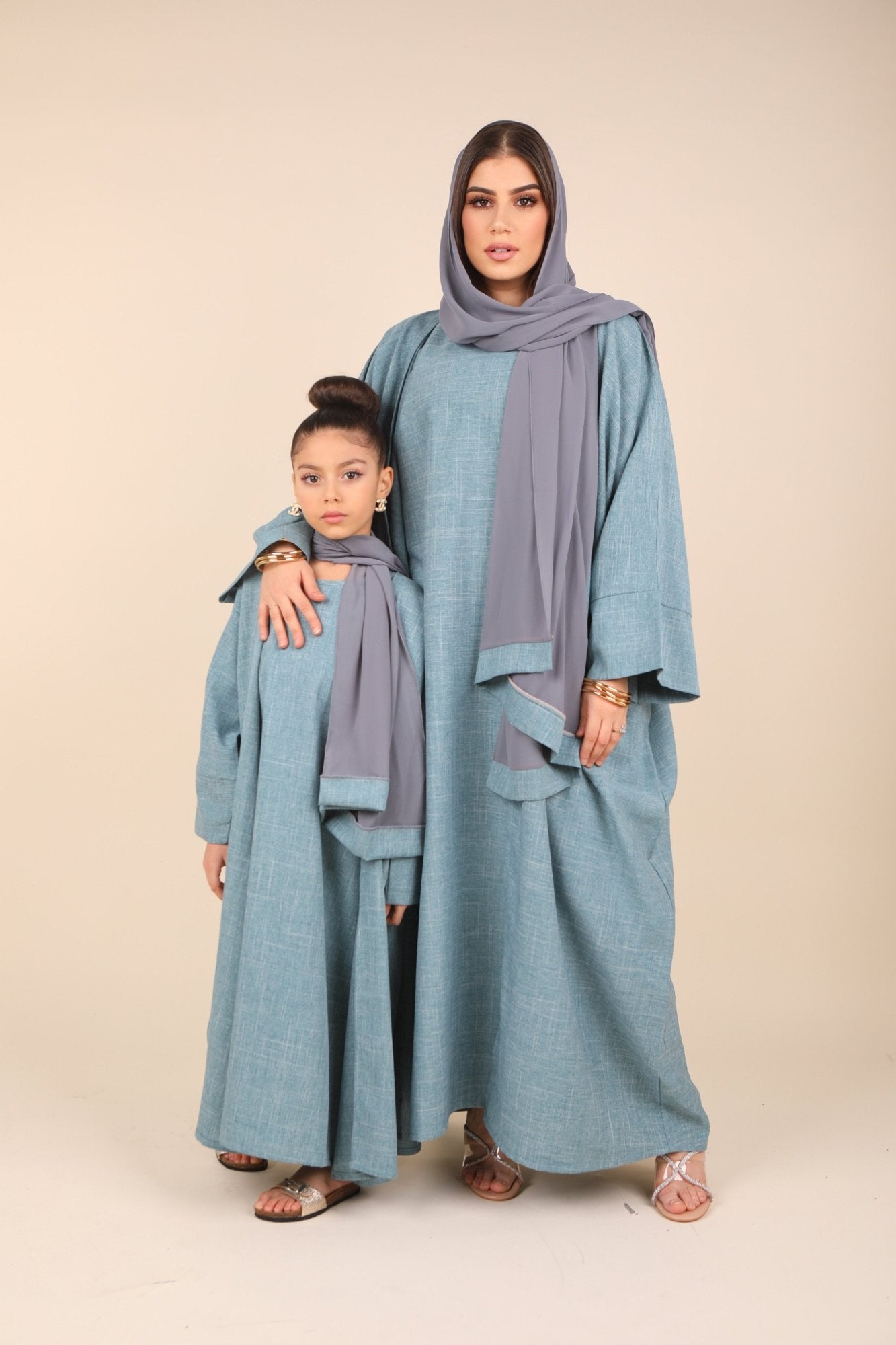 ABAYA CLASSYY - KIDS VERT MARÉE