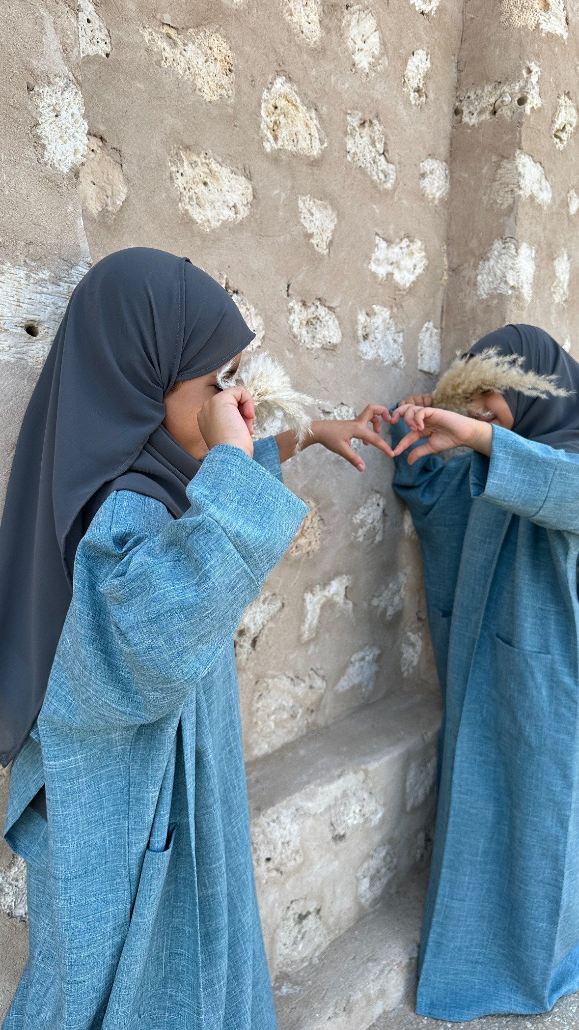 ABAYA CLASSYY - KIDS VERT MARÉE