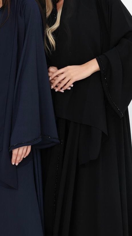 ABAYA INAYA BLEU MARINE - UAE