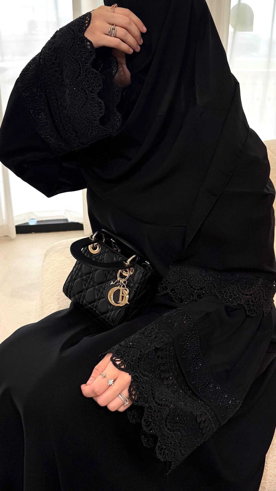 ABAYA HAYAT NOIR - UAE