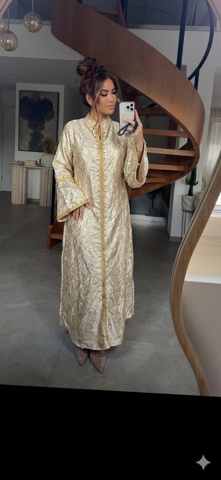 ABAYA K8003 PINK/ROSE QUALITE +++
