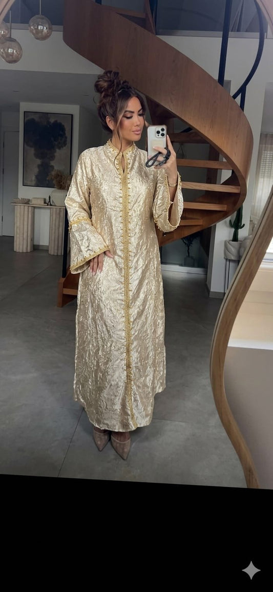 ABAYA K8003 PINK/ROSE QUALITE +++