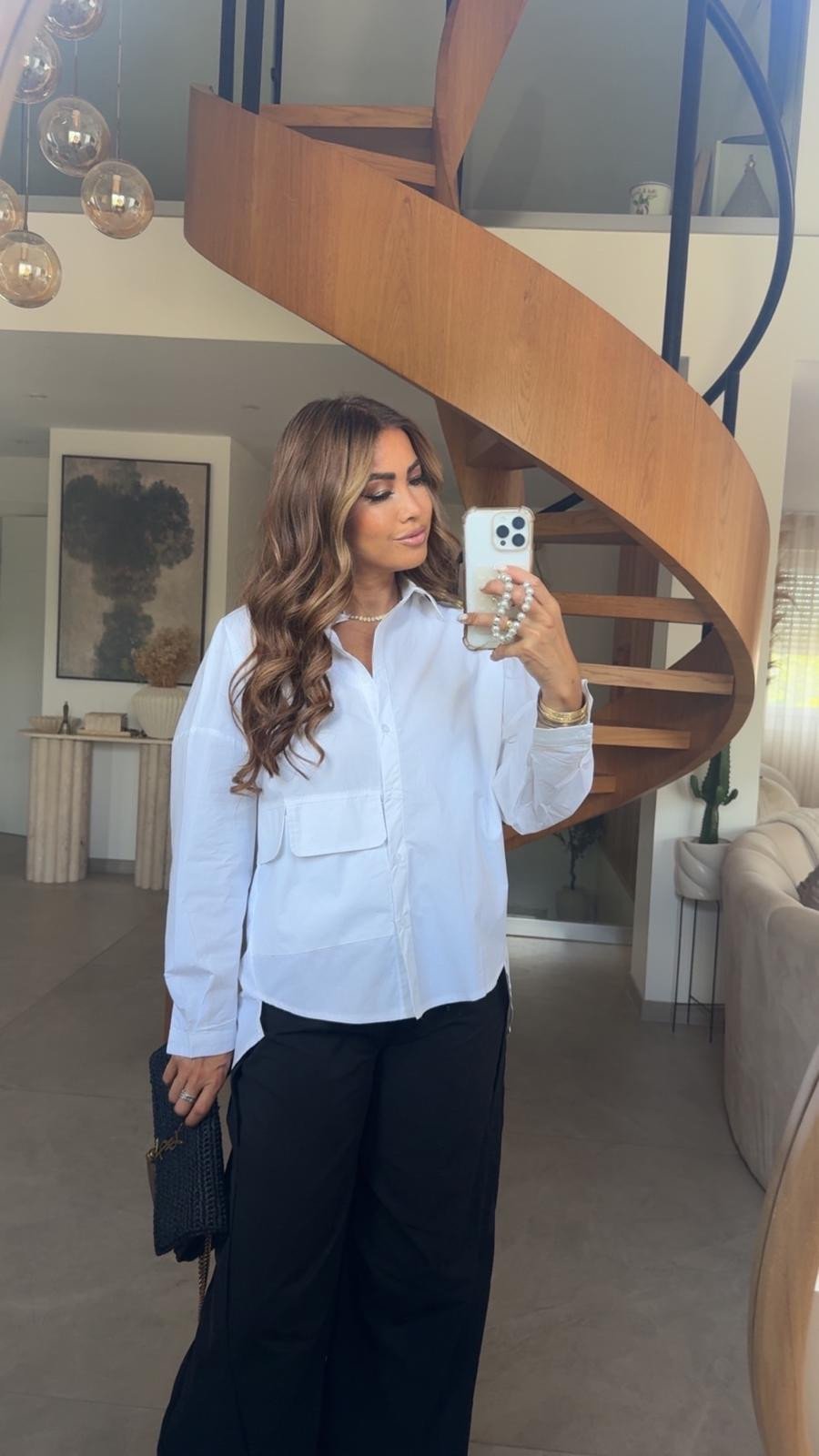 CHEMISE KC842 BLANC QUALITE PREMIUM