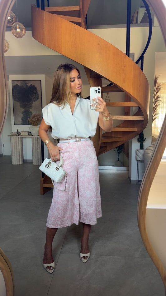 PANTALON JM22692 PINK QUALITÉ ++