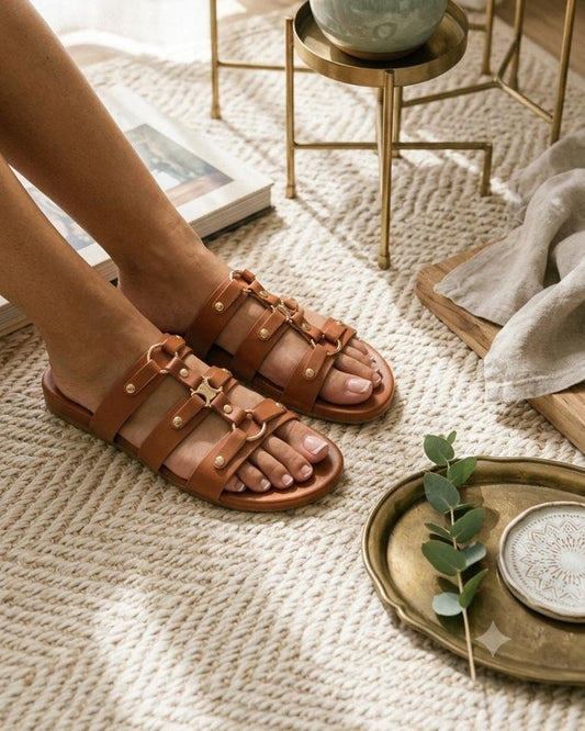 CLAQUETTES INSPI T522-62 CAMEL