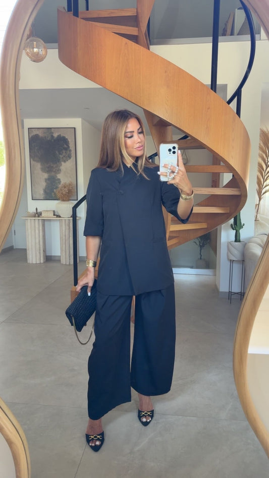 ENSEMBLE TAILLEUR MYB 002 89960 NOIR