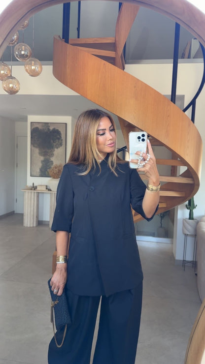 ENSEMBLE TAILLEUR MYB 002 89960 NOIR