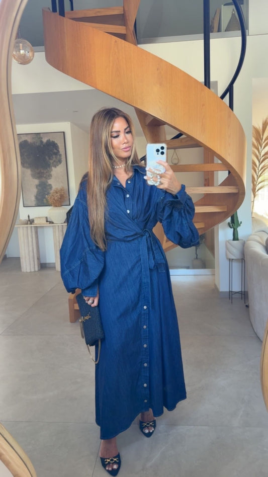 ROBE R13115 BLEU QUALITE PREMIUM