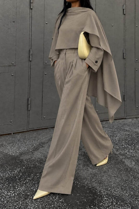 PANTALON ÉLÉGANCE PA7217 TAUPE