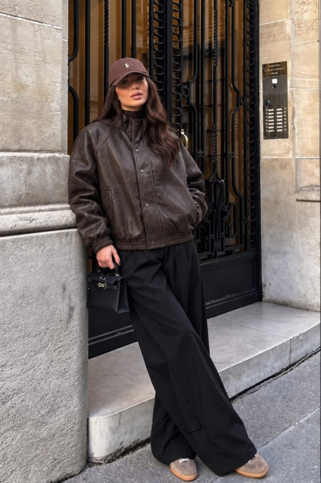 VESTE SIMILI LOUISE COFFEE