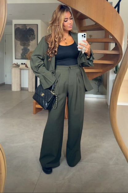 PANTALON PRESTIGE W064 VERT FONCÉ